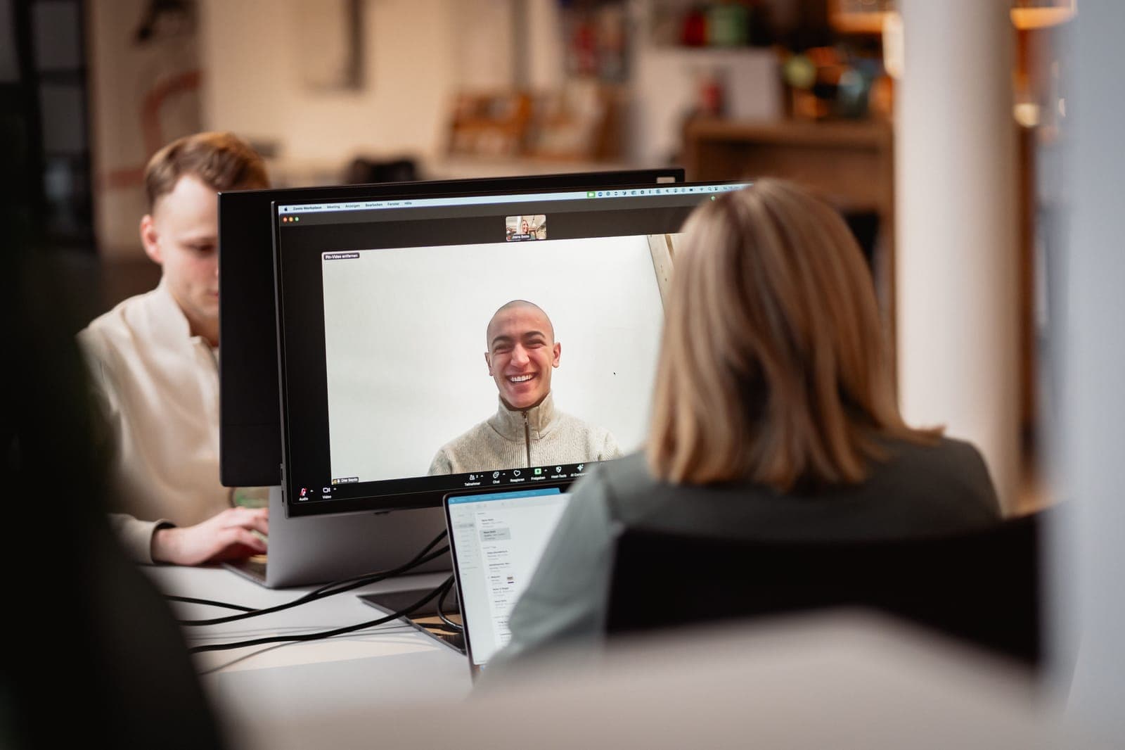 Vorqualifizierung eines Kandidaten per Video-Call